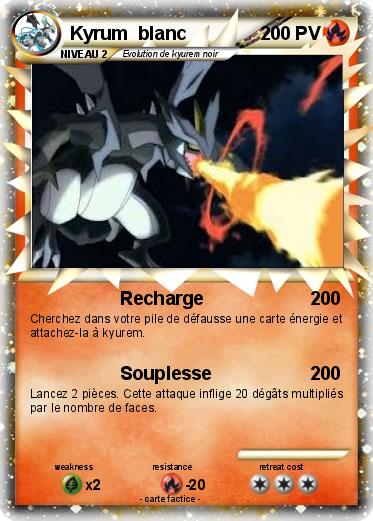 Pokemon Kyrum  blanc