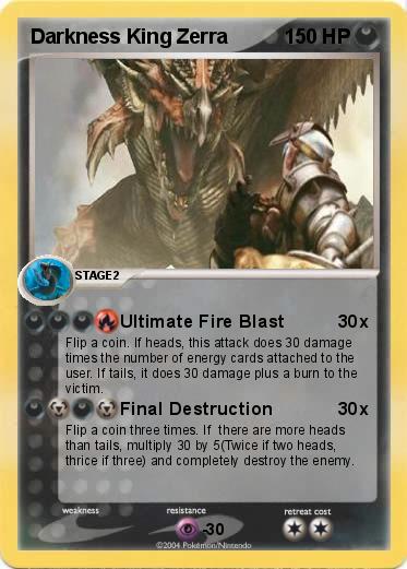 Pokemon Darkness King Zerra