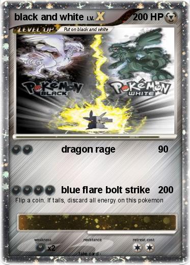 Pokemon black and white