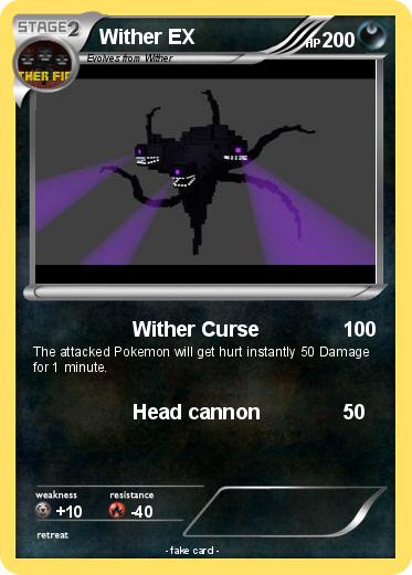 Pokemon Wither EX