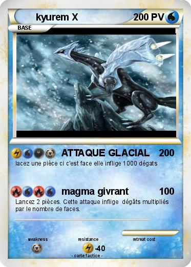 Pokemon kyurem X