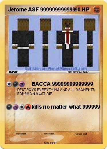 Pokemon Jerome ASF 999999999999