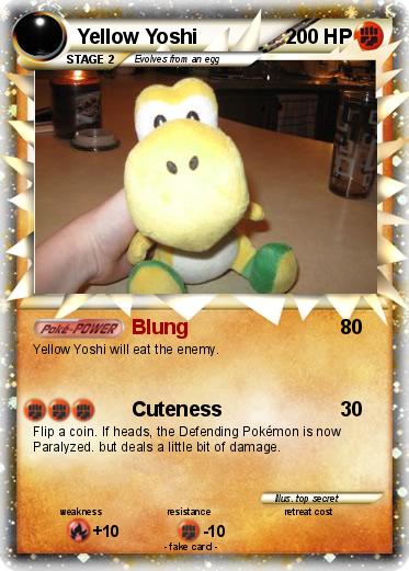 Pokemon Yellow Yoshi