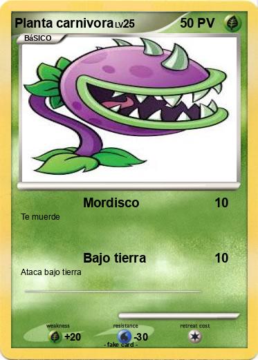 Pokemon Planta carnivora