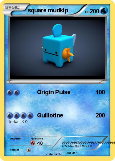 Pokemon square mudkip