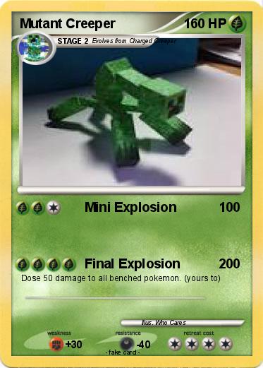 Pokemon Mutant Creeper