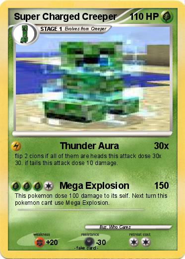 Pokemon Super Charged Creeper