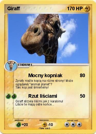 Pokemon Giraff