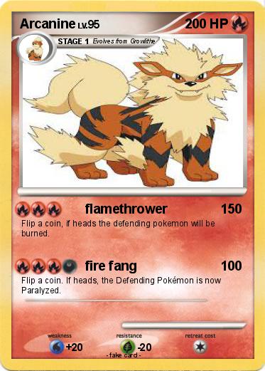 Pokemon Arcanine