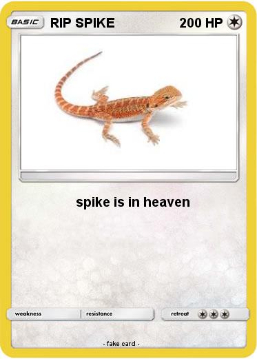 Pokemon RIP SPIKE