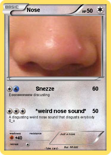 Pokemon Nose