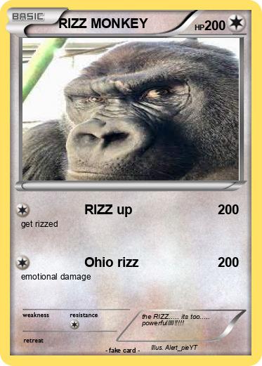 Pokemon RIZZ MONKEY