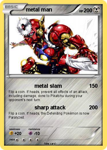 Pokemon metal man