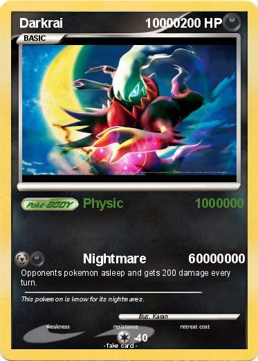 Pokemon Darkrai                       10000