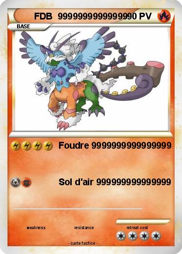 Pokemon FDB  99999999999999