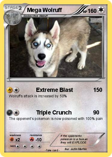Pokemon Mega Wolruff