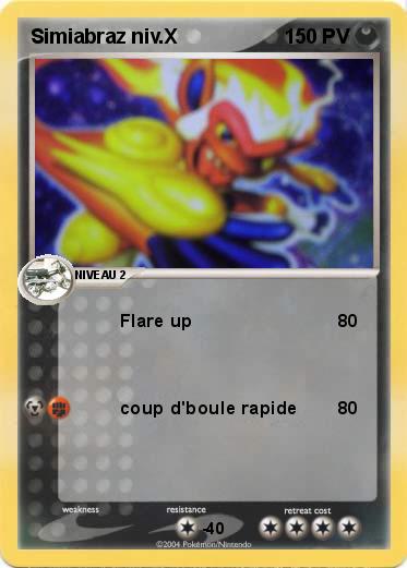 Pokemon Simiabraz niv.X