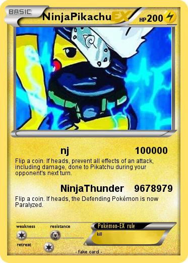 Pokemon NinjaPikachu