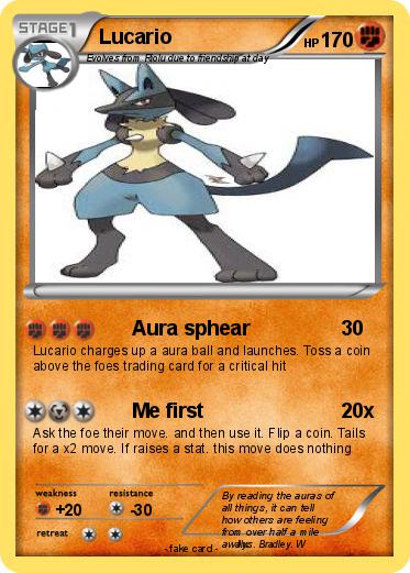 Pokemon Lucario