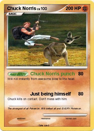 Pokemon Chuck Norris