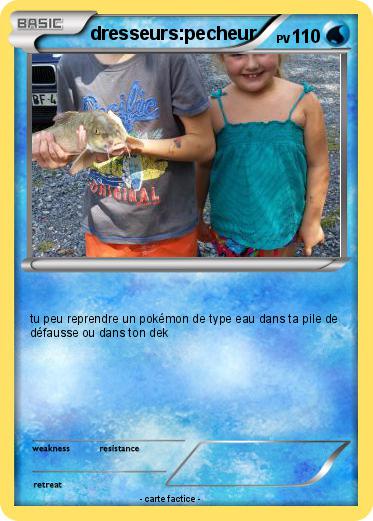 Pokemon dresseurs:pecheur