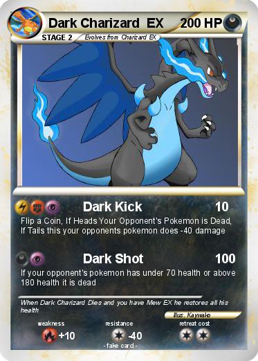 Pokemon Dark Charizard  EX