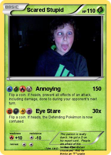 Pokemon Scared Stupid