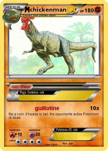 Pokemon chickenman