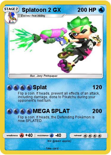 Pokemon Splatoon 2 GX
