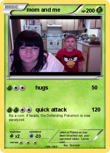 Pokemon mom and me