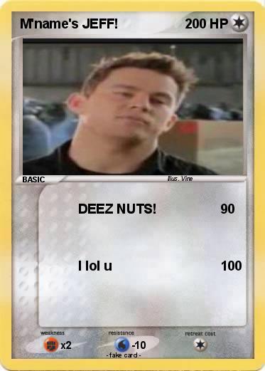 Pokemon M'name's JEFF!