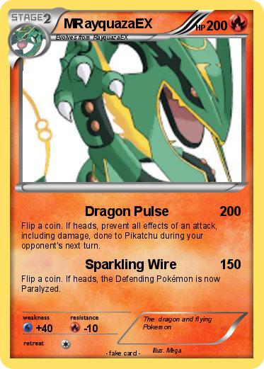 Pokemon MRayquazaEX