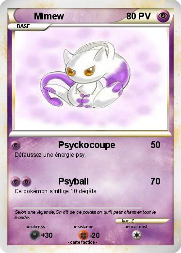 Pokemon Mimew