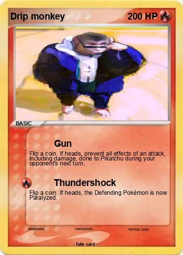 Pokemon Drip monkey