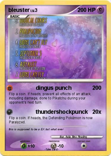 Pokemon bleuster