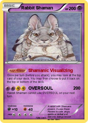 Pokemon Rabbit Shaman