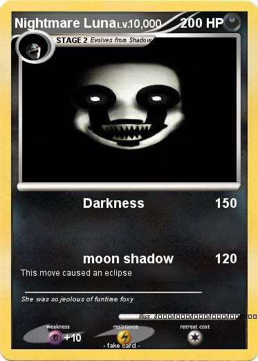 Pokemon Nightmare Luna