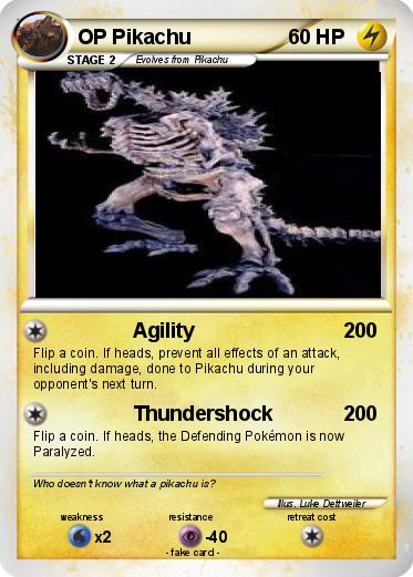 Pokemon OP Pikachu