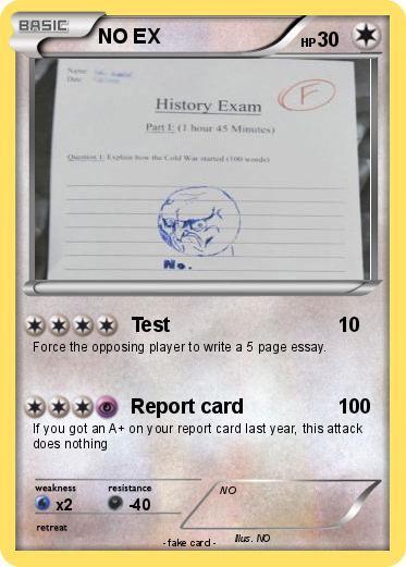 Pokemon NO EX