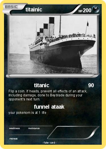 Pokemon titainic