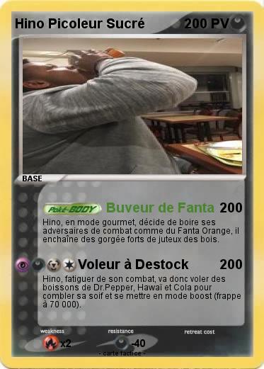 Pokemon Hino Picoleur Sucré
