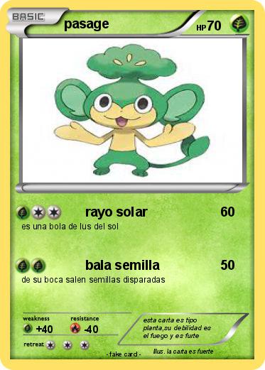 Pokemon pasage