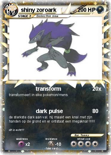 Pokemon shiny zoroark