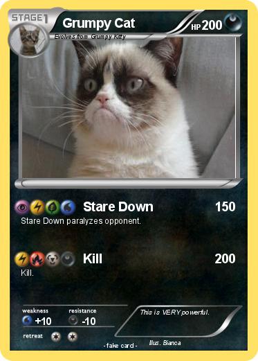 Pokemon Grumpy Cat