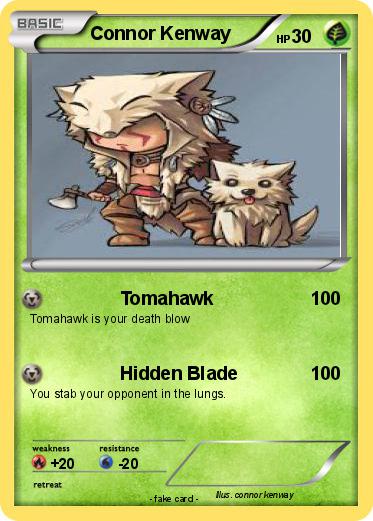 Pokemon Connor Kenway