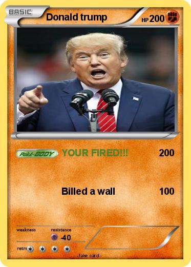 Pokemon Donald trump