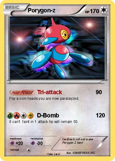 Pokemon Porygon-z