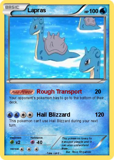 Pokemon Lapras
