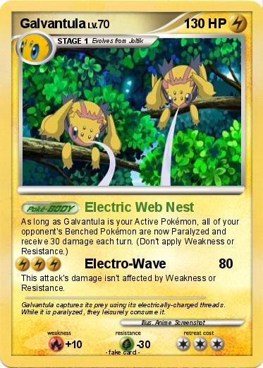 Pokemon Galvantula