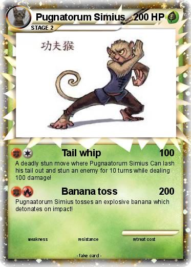 Pokemon Pugnatorum Simius